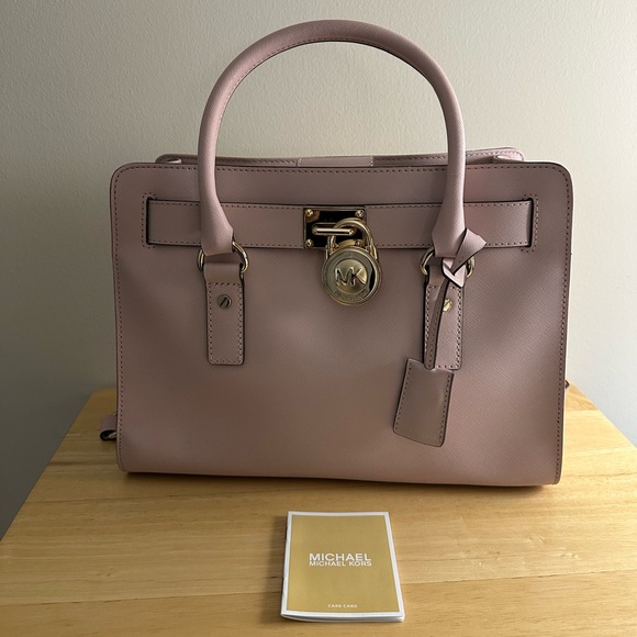 MICHAEL Michael Kors Handbags - MK Hamilton Blossom Pink Tote